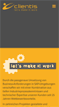 Mobile Screenshot of clientis.com